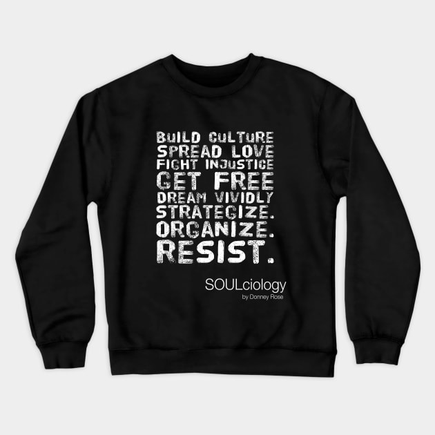 BLACKtion Items Crewneck Sweatshirt by DR1980